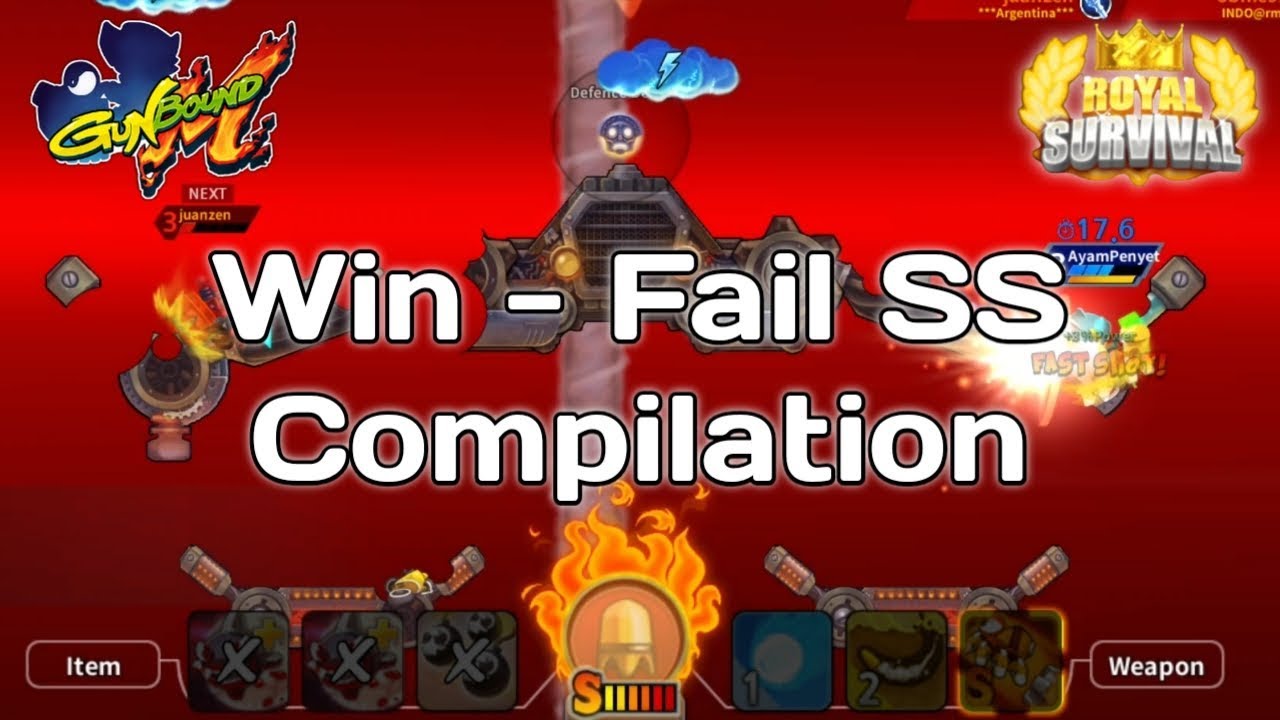 GunboundM | Win - Fail SS Compilation #1