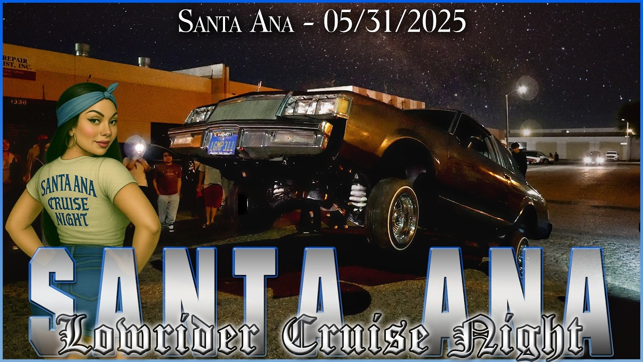 Lowrider Cruise in Santa Ana Shut Down by Police! | OC Cruise Night Recap 🎥💯