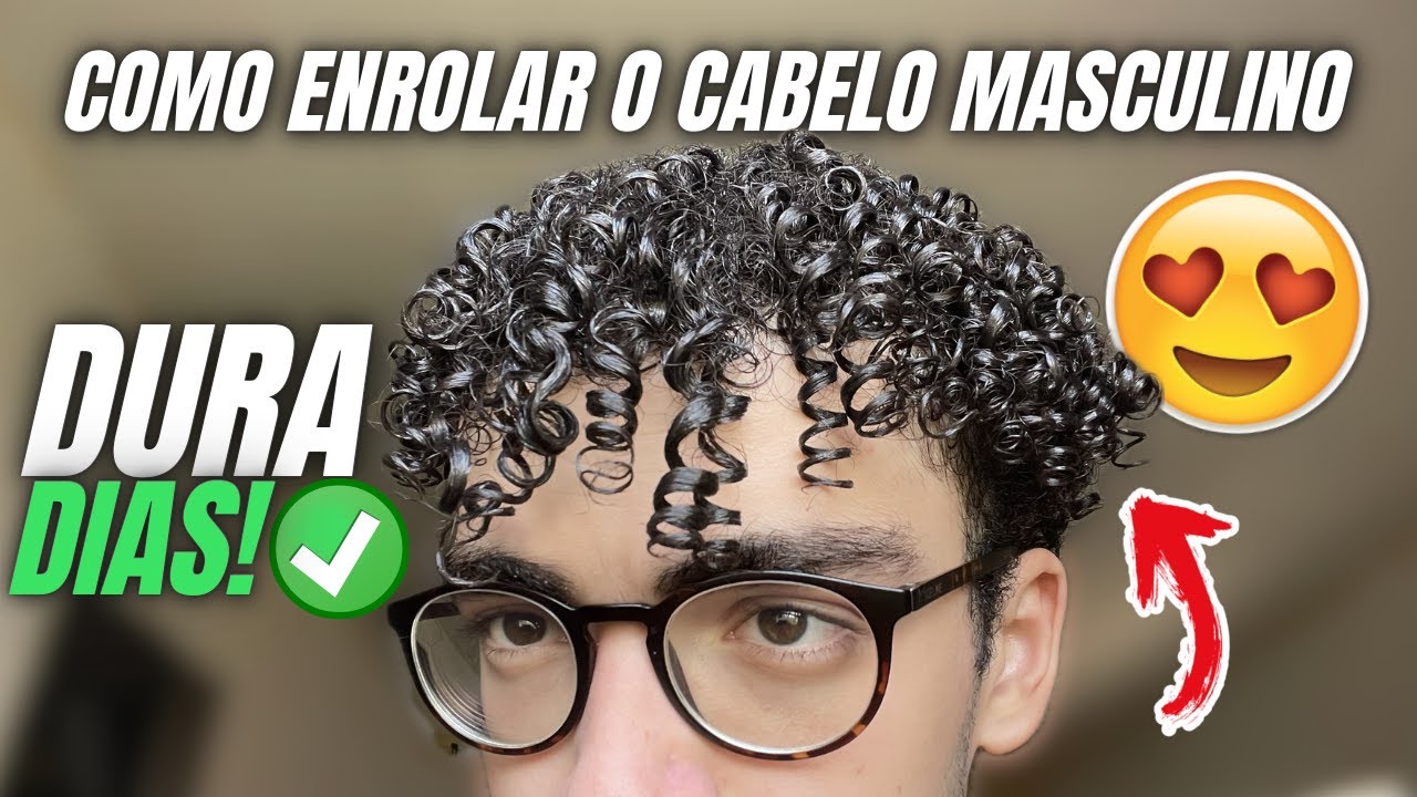 COMO ENROLAR O CABELO MASCULINO DA FORMA CORRETA! (Dedoliss)