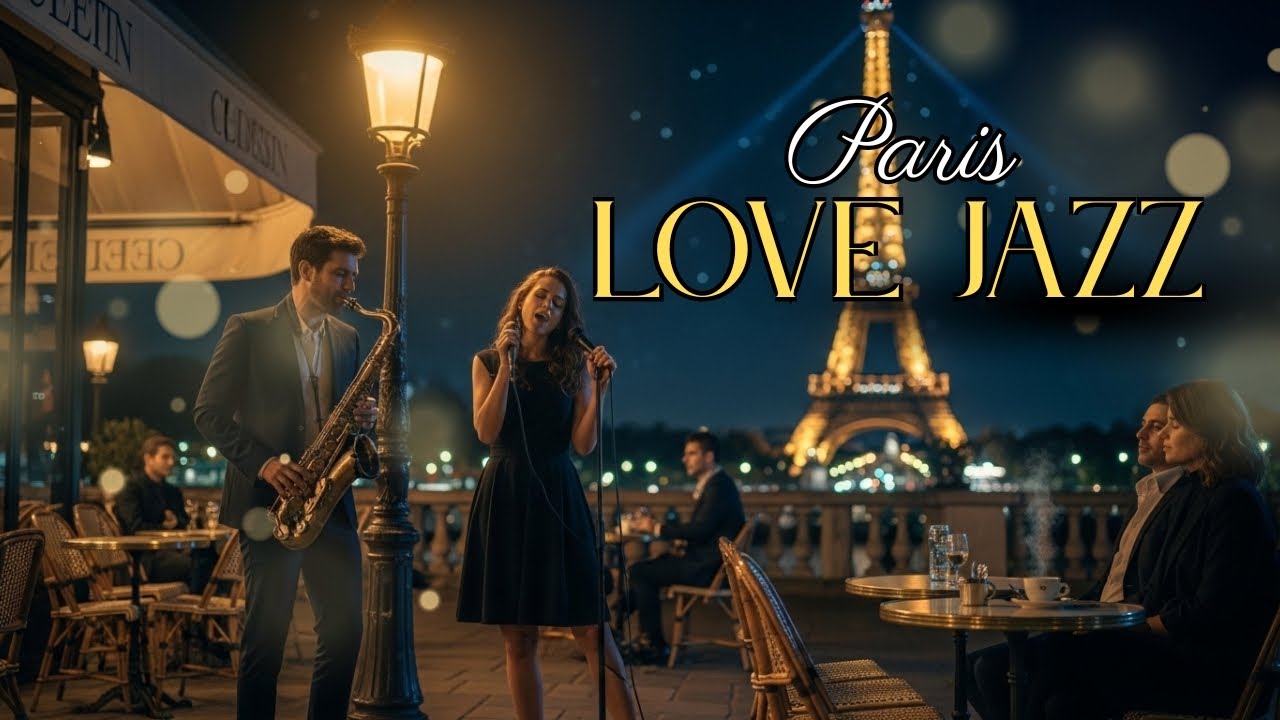 Parisian Romance Jazz Duets 🇫🇷 | Classic Male & Female Vocals for Elegant French Date Night Ambience