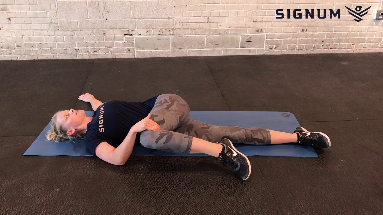 Supine Twist || Saturday Stretch