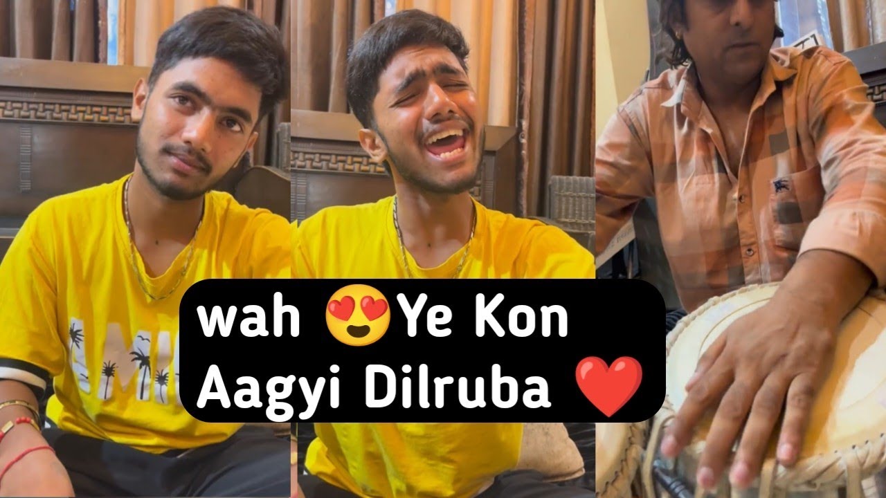 ye kon aagyi dilruba mehki mehki ❤️beautiful ghazal