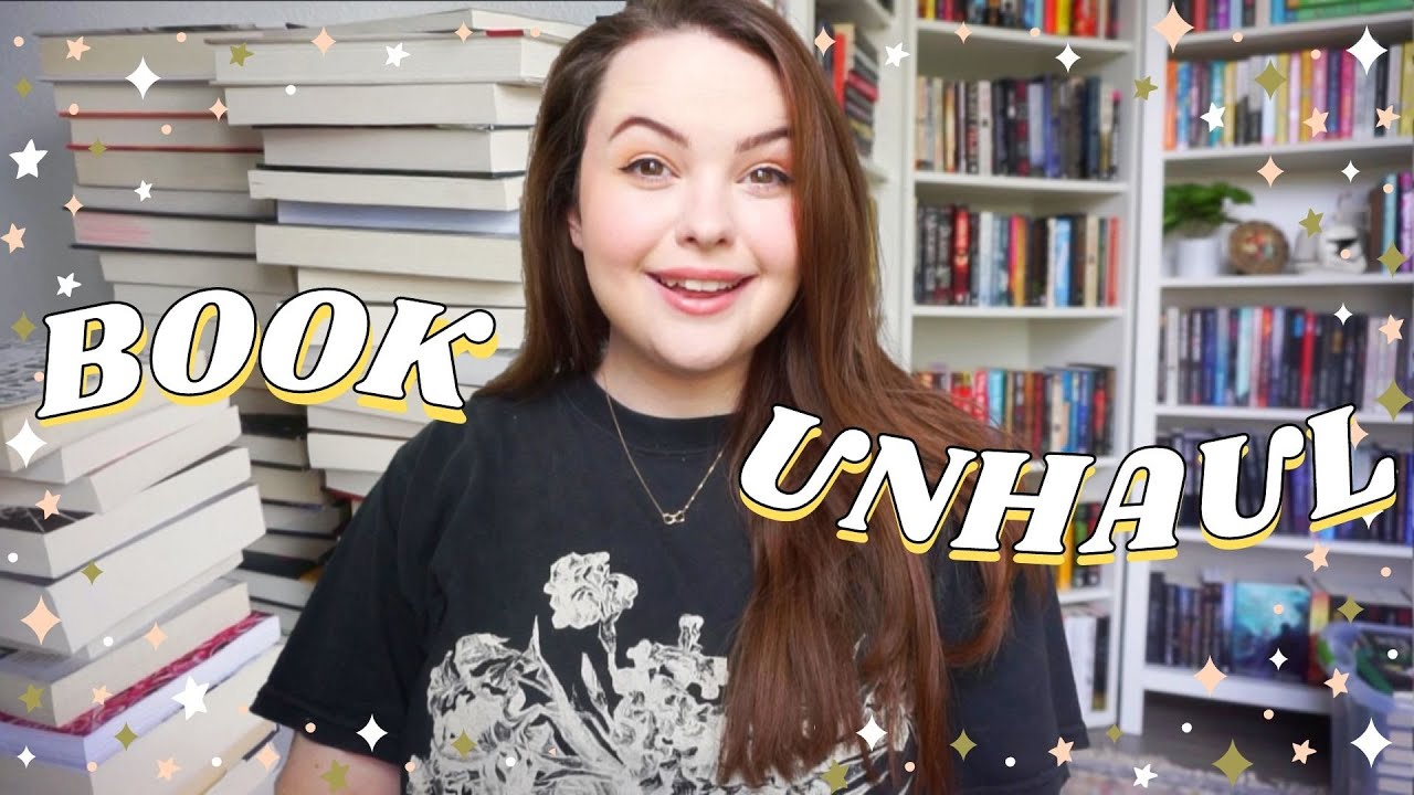 UNHAUL BOOKS WITH ME! Bookshelf Clear Out