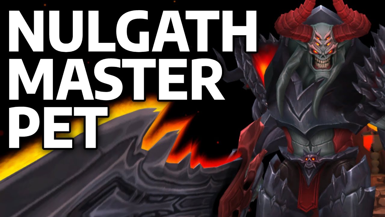 AQ3D Nulgath Master pet AdventureQuest 3D