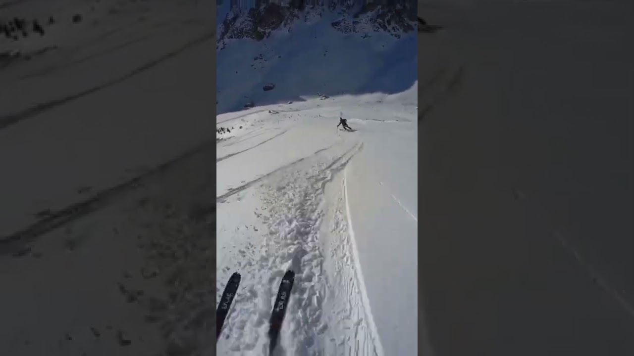 Vysoké Tatry skialp Lomnický štít a Filmársky žlab