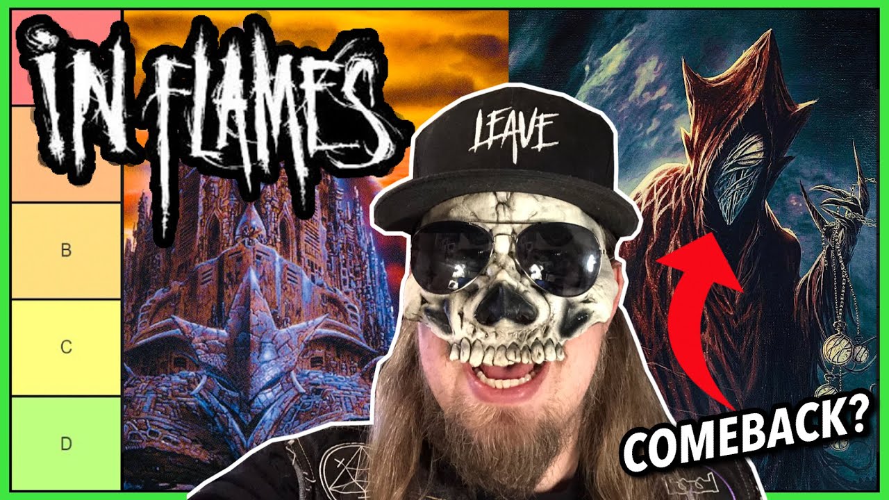 РЕЙТИНГ АЛЬБОМОВ IN FLAMES ОТ ЛУЧШЕГО К ХУДШЕМУ