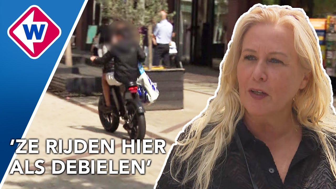 Fatbikers die door winkelcentrum racen kunnen boete krijgen