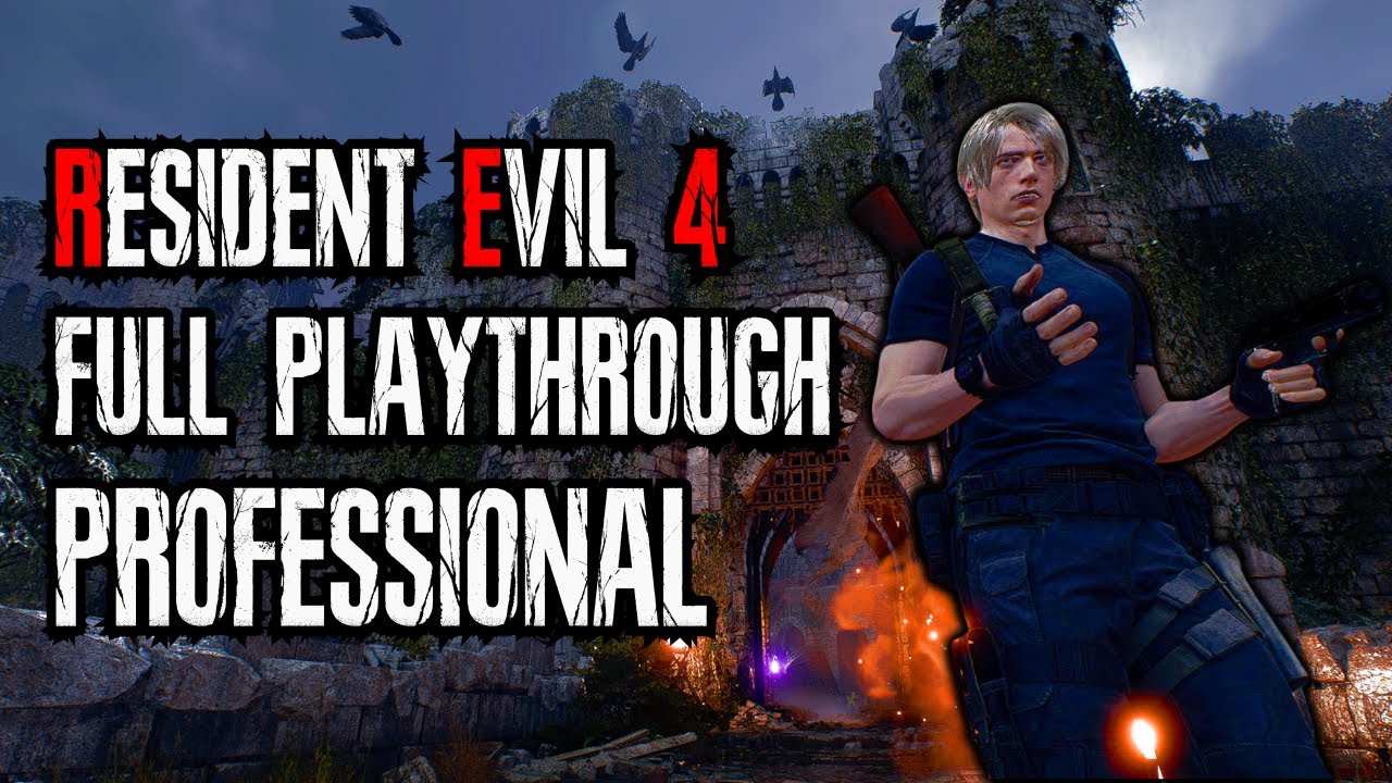 Resident Evil 4 Remake Full Story Playthrough with the NEW PC!! (CASTLE)