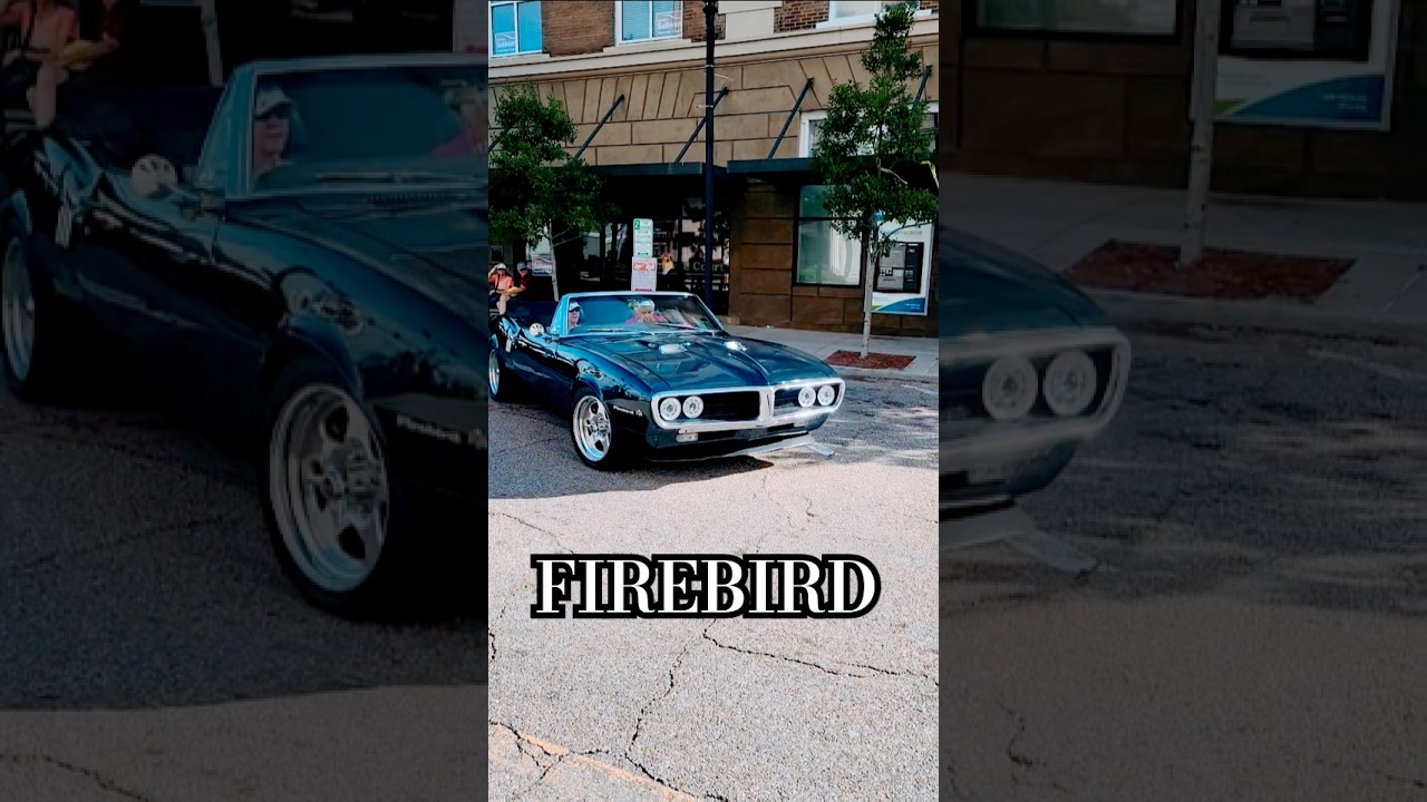 Cruising in Style: 1967 Pontiac Firebird Convertible 🏝 Cruisin' the Coast 2024 #carshow #classiccars