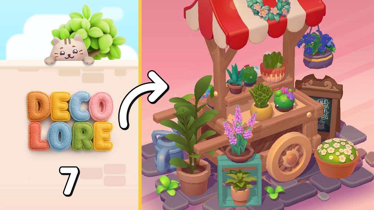 Decolore Level 7 | Complete Walkthrough & Solutions! 🎯