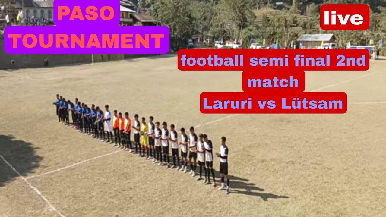 Semi final football match Laruri vs L&uuml;tsam PASO tournament 2026