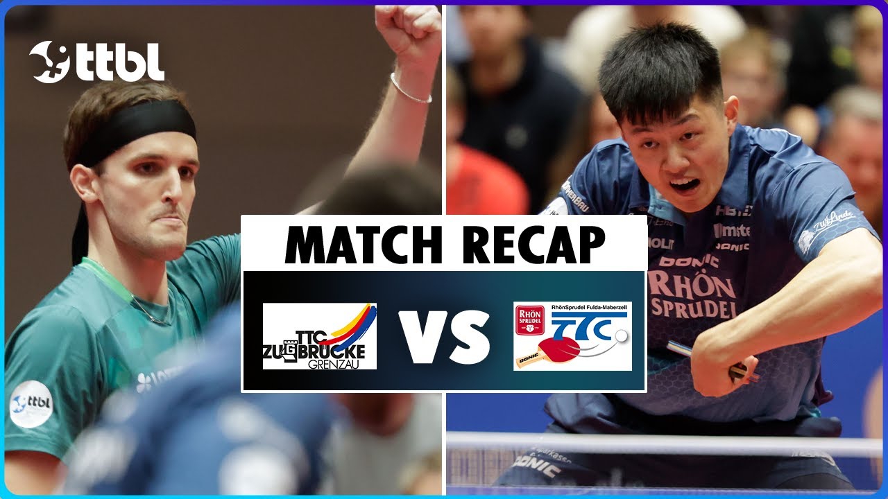 GRENZAU vs. FULDA (Tischtennis Bundesliga Recap) | Matchday 11 | 2025/2026