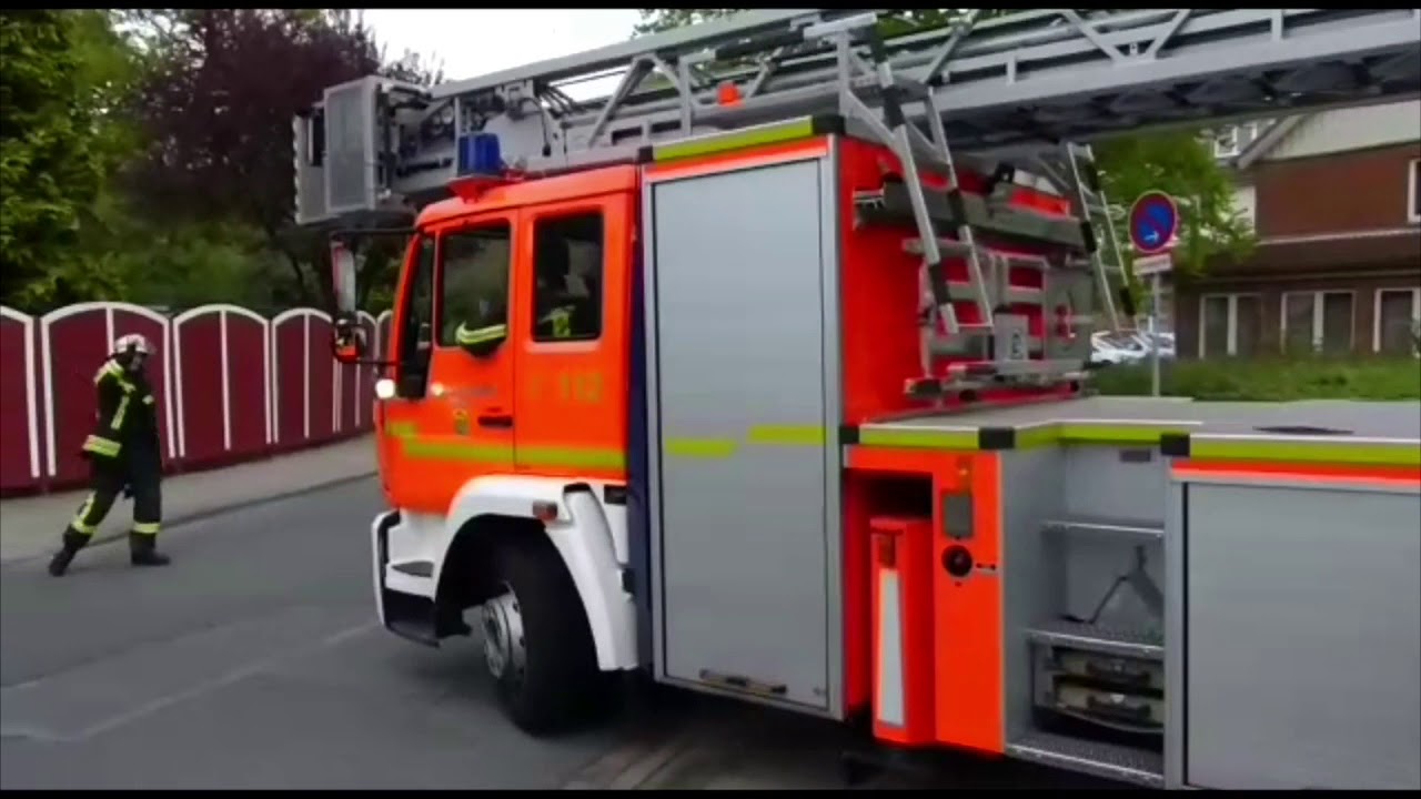 Drehleiter Feuerwehr Glinde