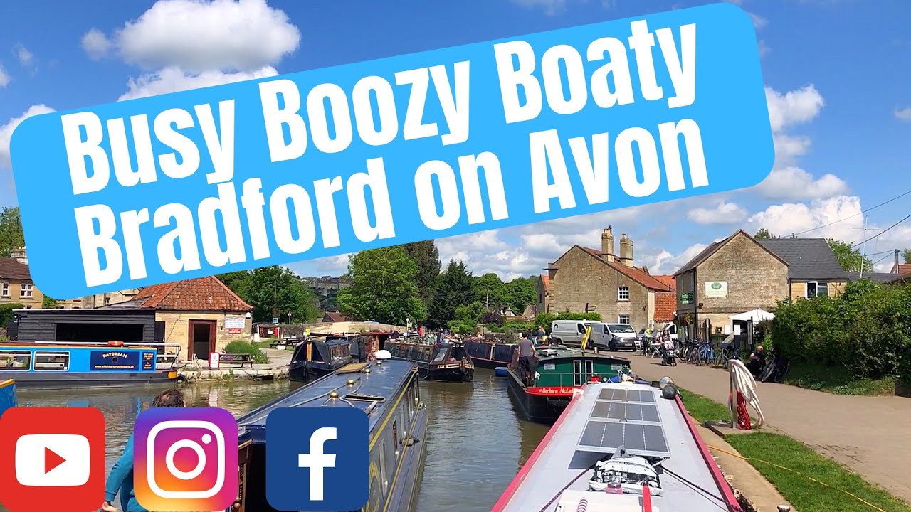 E24. Narrowboat cruise to Bradford on Avon on the Kennet and Avon Canal