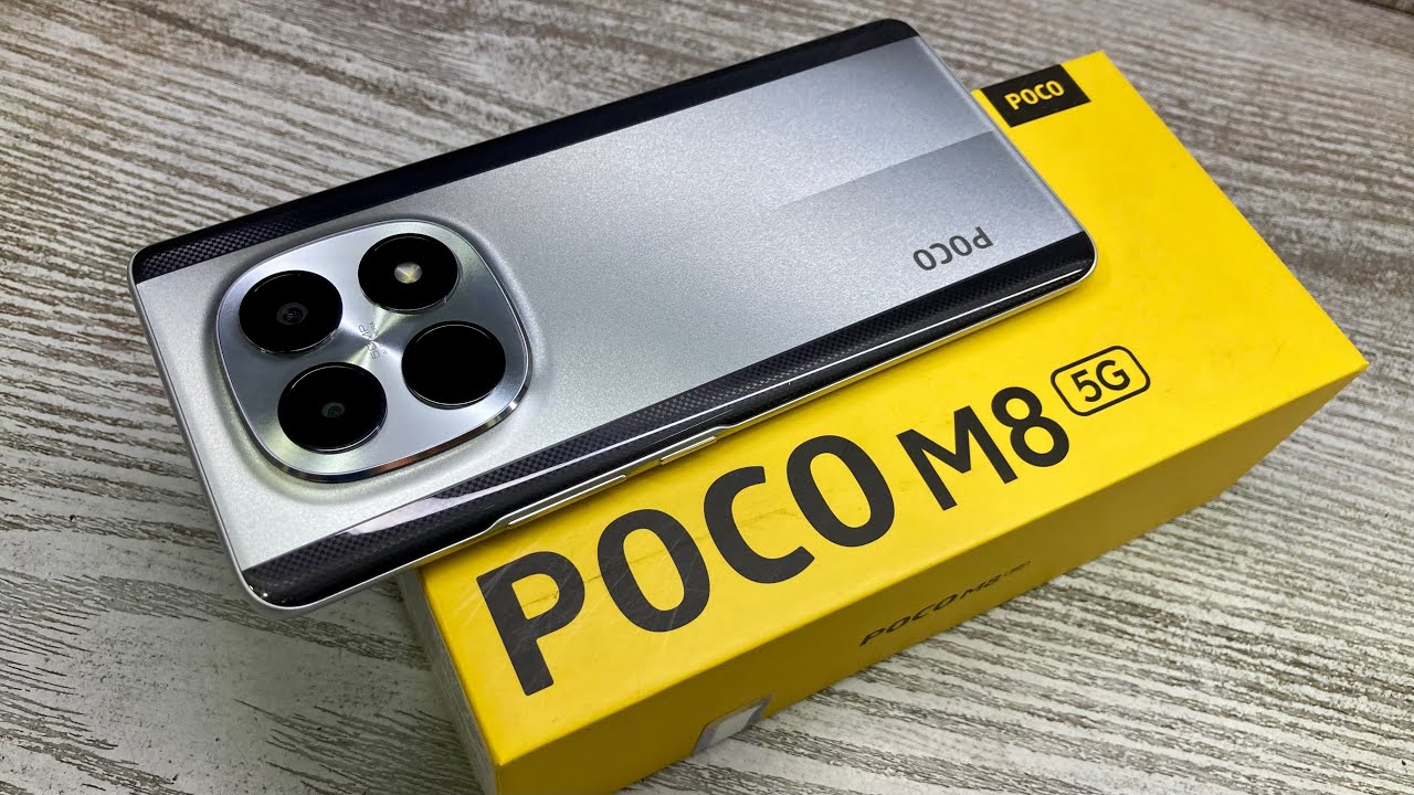Poco M8 5g - Unboxing 🔥| Best Camera 📸 | Gaming Processor 🎮| 3D CURVED Display 