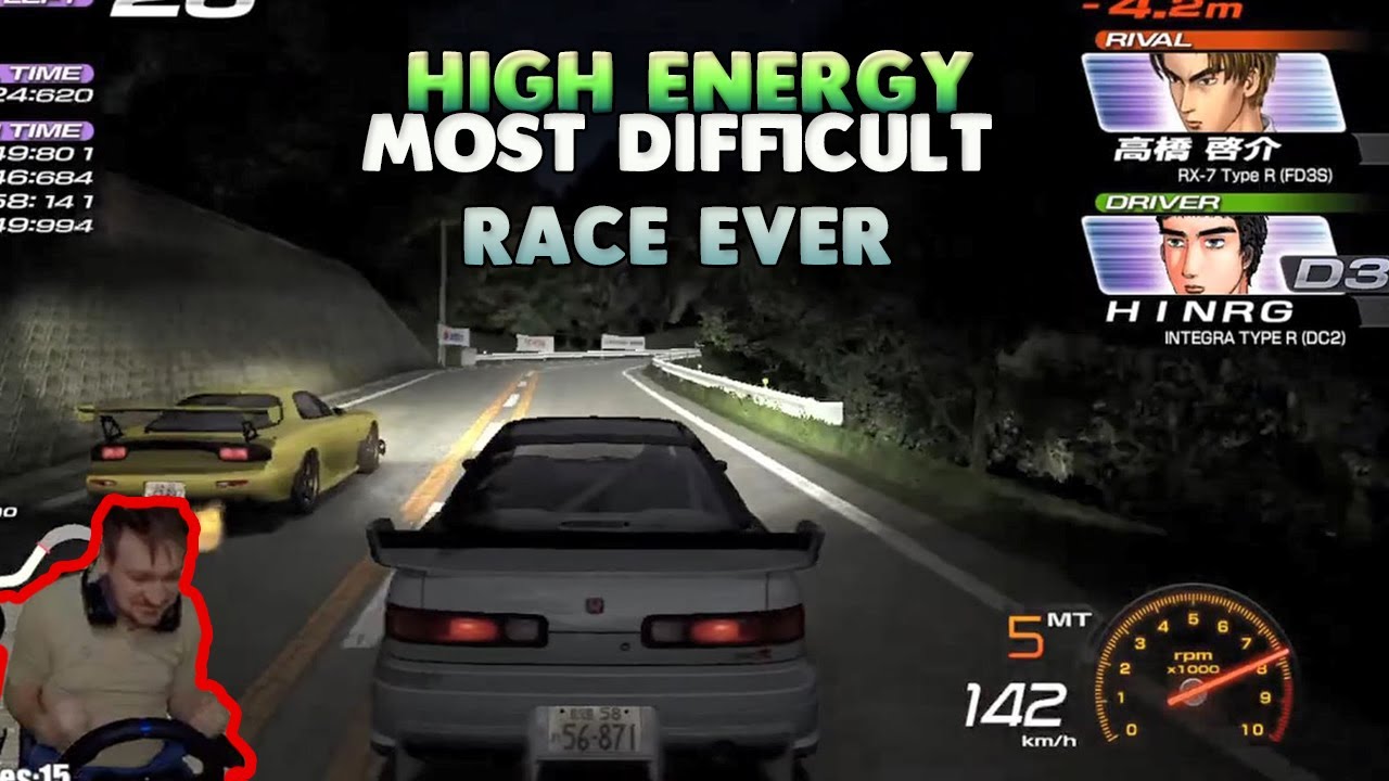 [INITIAL D Arcade Stage 5] - Most Difficult Race Ever on Arcade Stage 5 !!