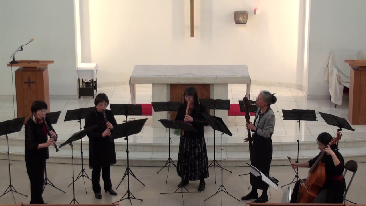 Sonata in F Major for Three Alto Recorders and Continuo (A. Scarlatti)