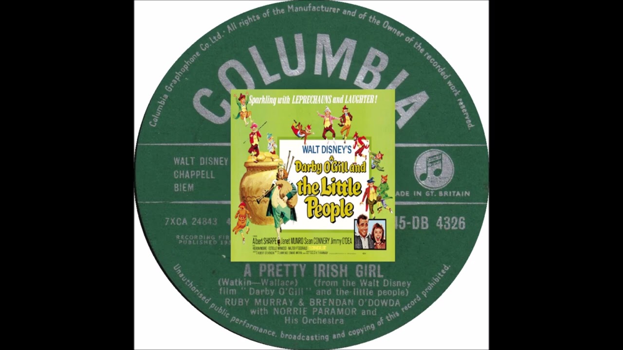 Ruby Murray And Brendan O'Dowda * A Pretty Irish Girl