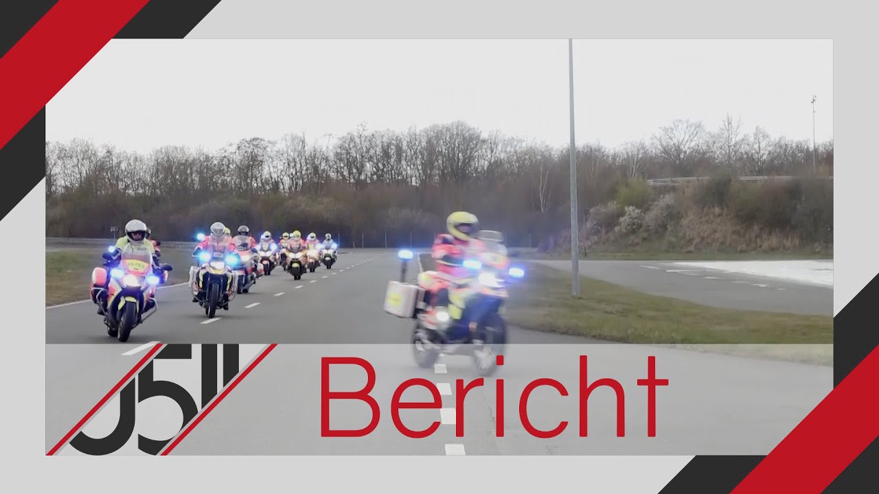 Helfer mit PS: Die Johanniter-Motorradstaffeln