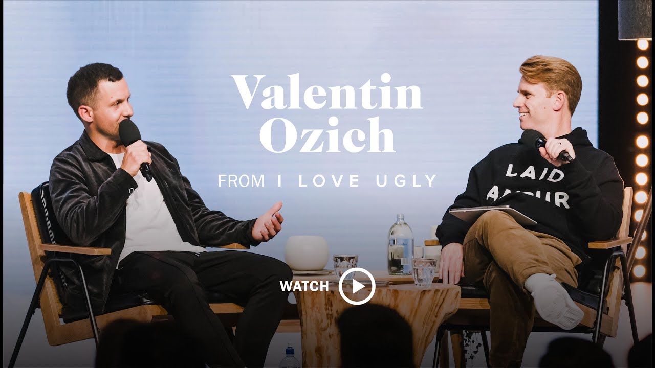 Интервью с Валентином Озичем &ndash; основателем и креативным директором компании 'I Love Ugly' | Kingd...