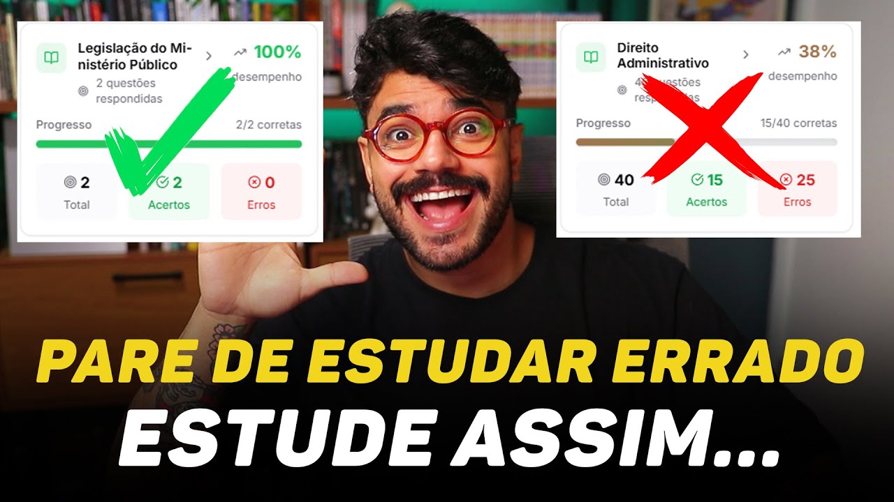 Como Fui Aprovado Em Concurso Fazendo 20 MIL Questões De Provas