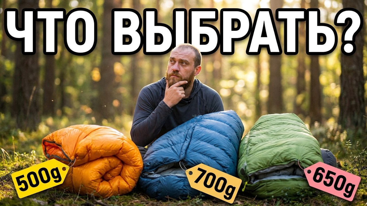 Какой выбрать #спальник_для_лета / спальник квилт / спальник без капюшона
