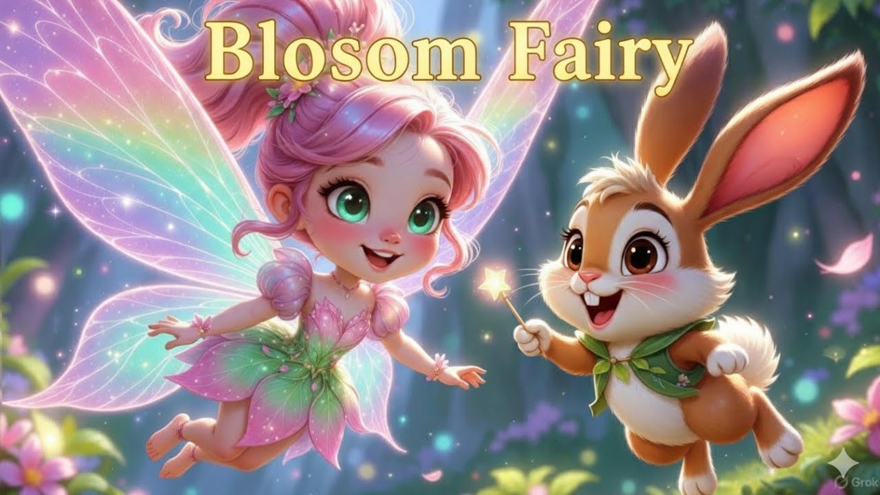Blossom Fairy and the Stolen Crown | A Magical Fairy Tale for Kids | Moonlight Palace 