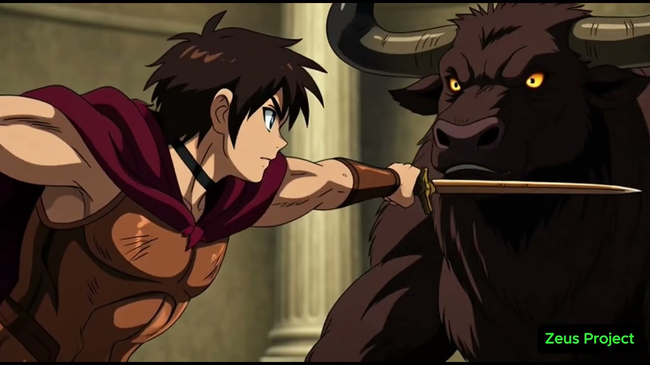 Theseus vs The Minotaur &mdash; The Battle Inside the Labyrinth