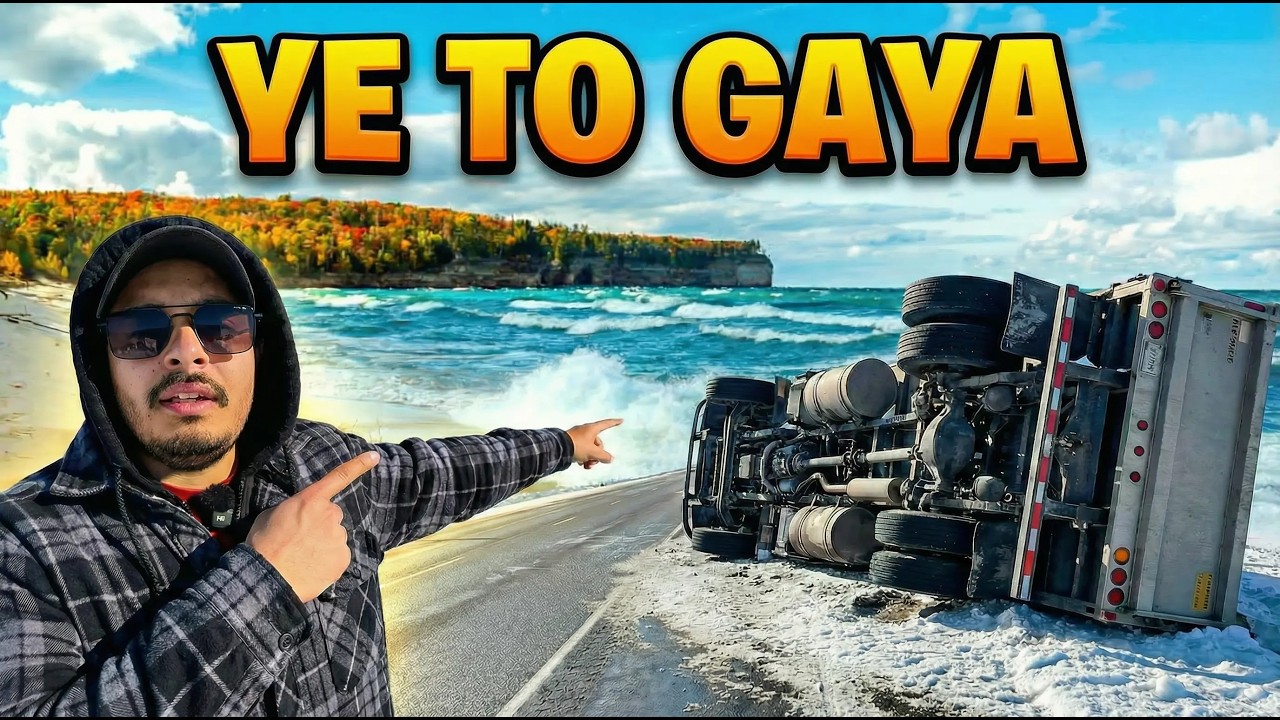 Beautiful but Dangerous roads of Canada || Road where truckers lost their life ||