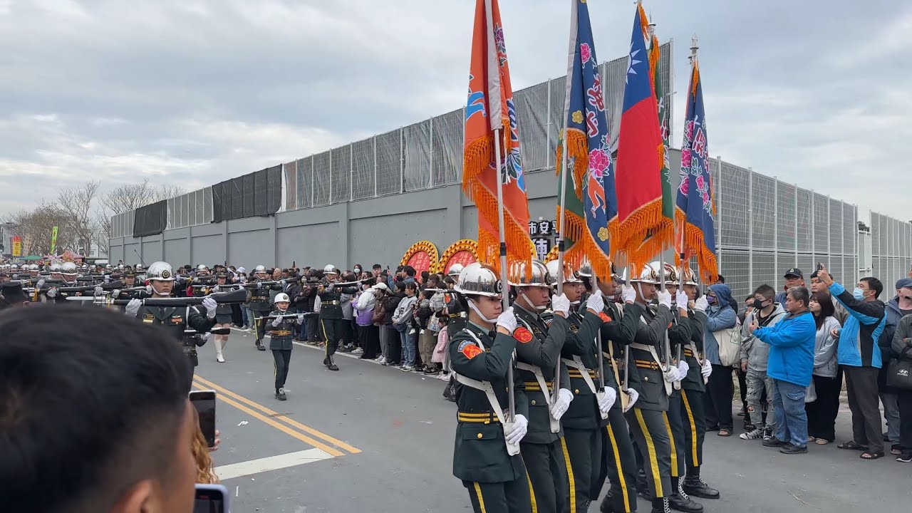 宜蘭國光樂儀隊｜🎵 #莫斯科 🎵#虛空雷神獸 🎵#日出峨眉 🎵#世界都看見 🎵 #Thriller 🎵 #生活不是為了趕路啊｜2026 #安平福城堂 #福德正神 三載圓科平安繞境大典