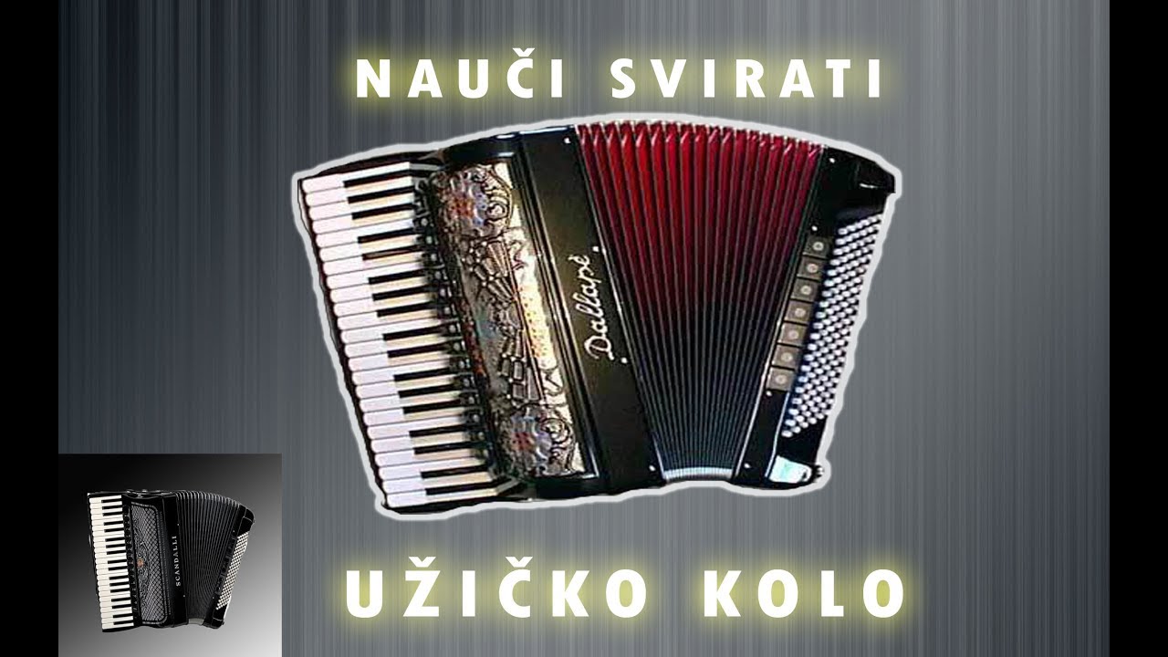 UŽIČKO KOLO (Za početnike)- Harmonika