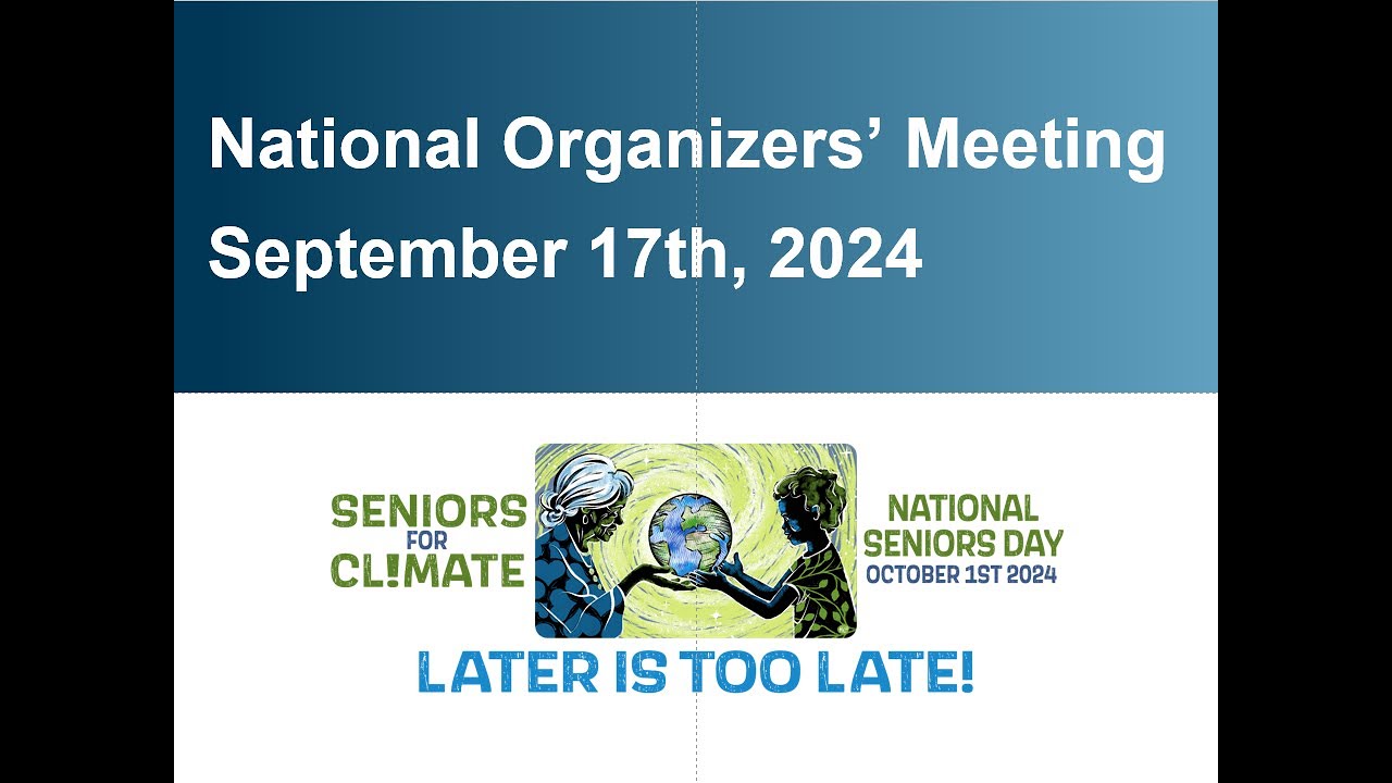 SFC   September 17th Organizers' meeting   video