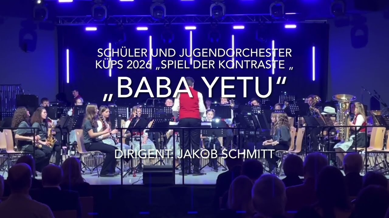 Schüler und Jugendorchester Küps.  „Baba Yetu „