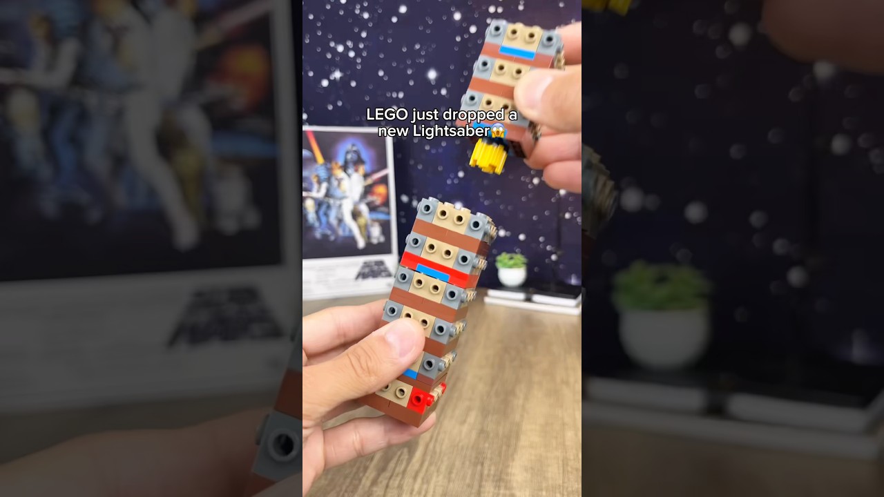 This is the coolest thing ever&hellip;🥹 #lego #lightsaber #brickset