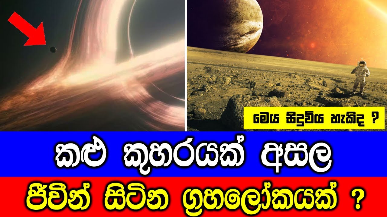 කළු කුහරයක් අසල ජීවීන් සිටින ග්‍රහලෝකයක්?