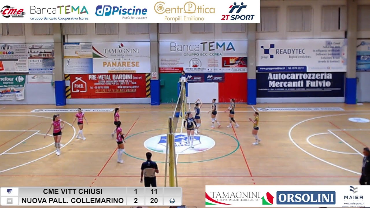 CME VITT CHIUSI  VS  NUOVA PALLAVOLO COLLEMARINO