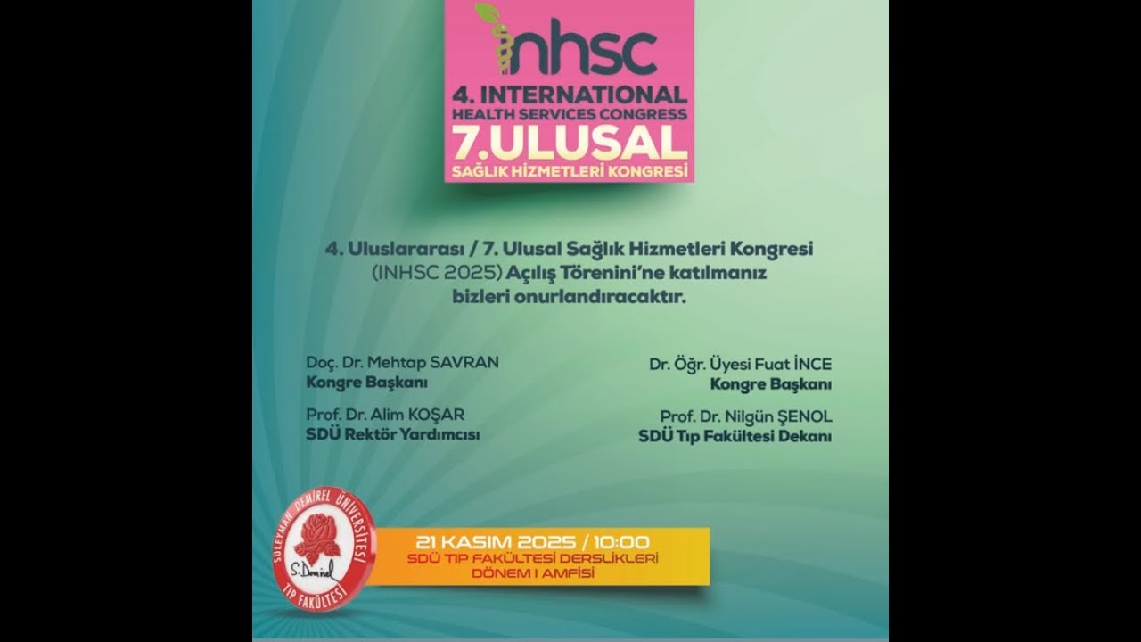 4.Uluslararası / 7. Ulusal Sağlık Hizmetleri Kongresi