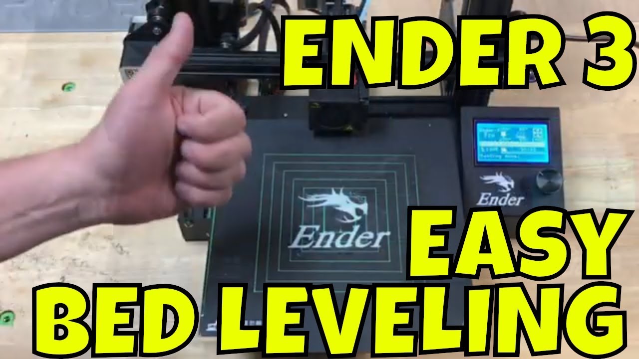 Creality Ender 3 — простой способ выровнять кровать