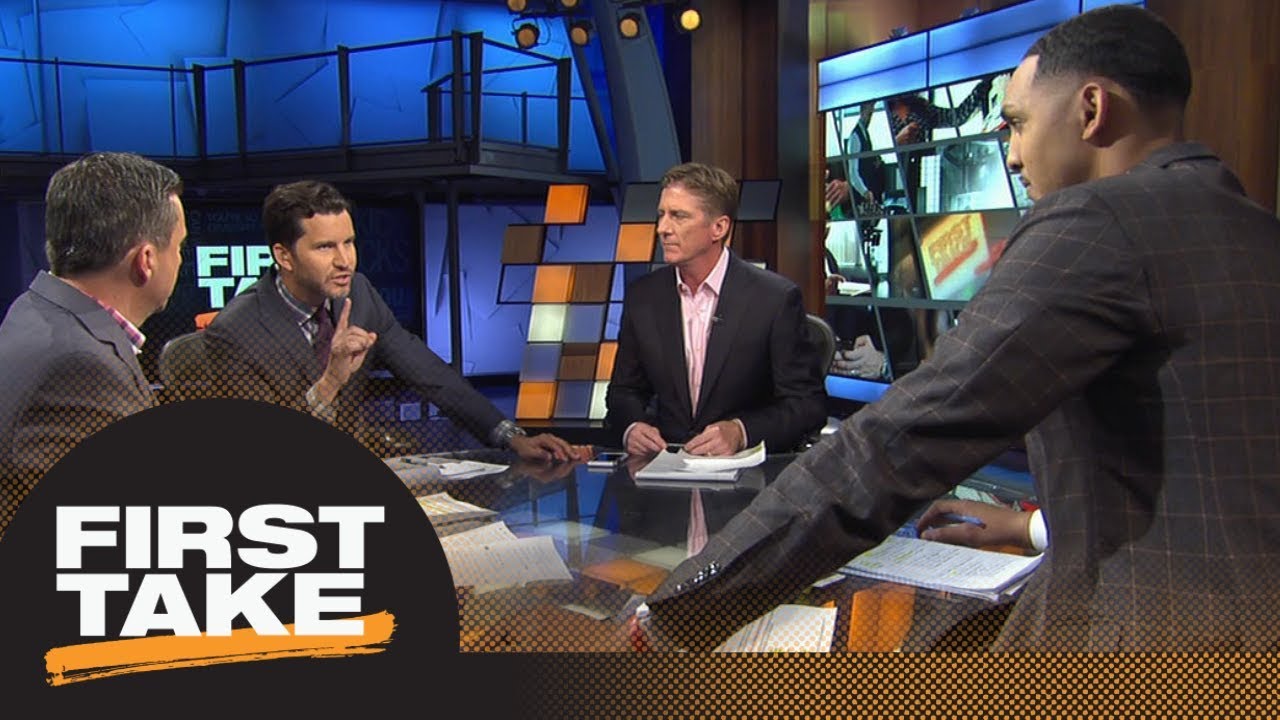 First Take reacts to Kawhi Leonard being traded to the Raptors for DeMar DeRozan | First Take