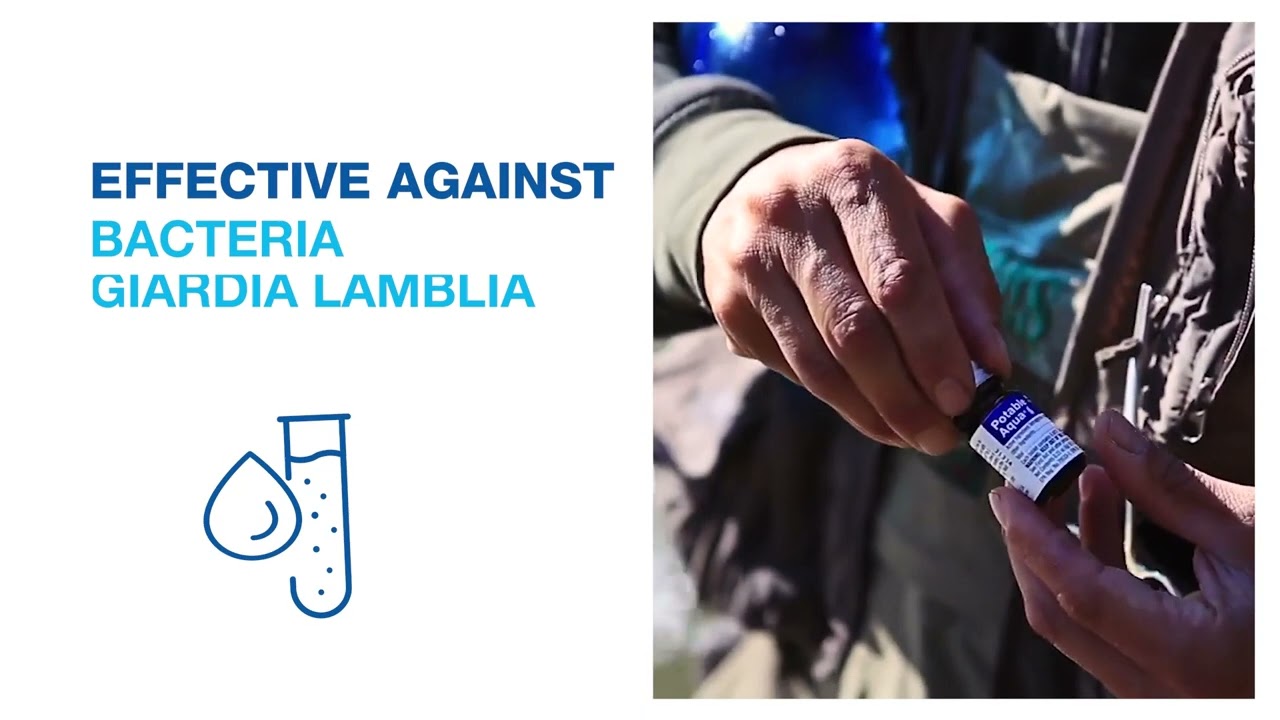 Potable Aqua&reg; Water Purification Tablets