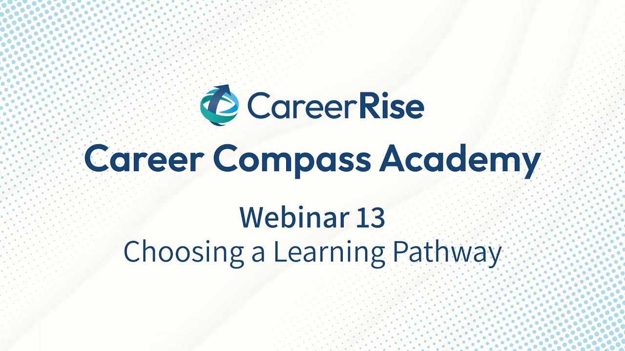 Choosing a Learning Pathway
