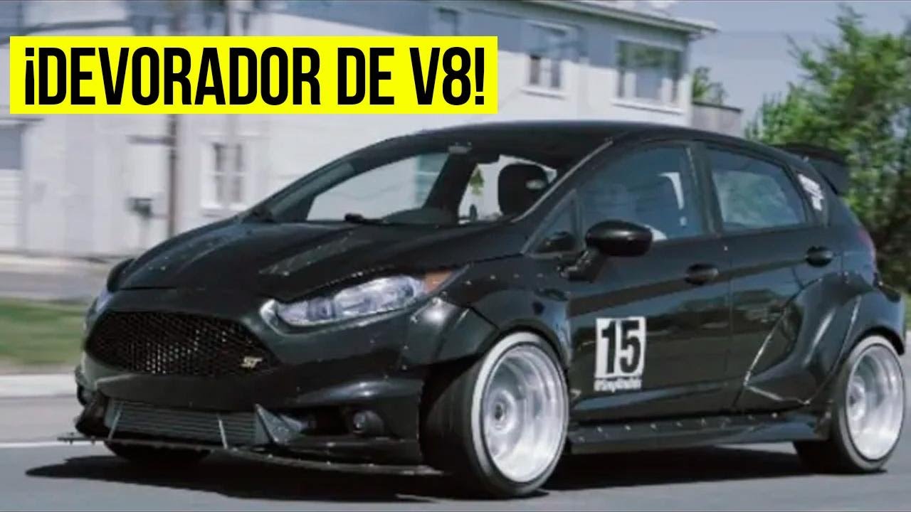 ¡Fiesta ST de 300 HP! De chatarra a devora V8s: así lo transformé