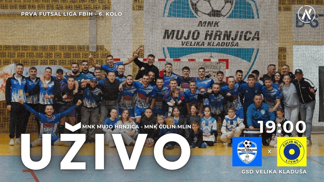 6. kolo Prve futsal lige FBiH | MNK Mujo Hrnjica - MNK Čulin Mlin Livno bus