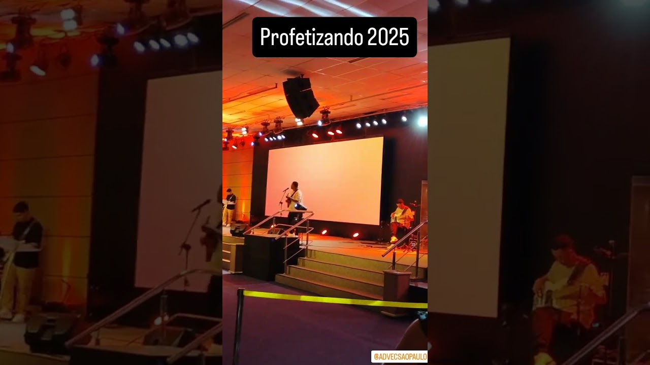 1&ordm; Culto em Janeiro/25 para declarar ben&ccedil;&atilde;os sobre o a o que est&aacute; por vir!