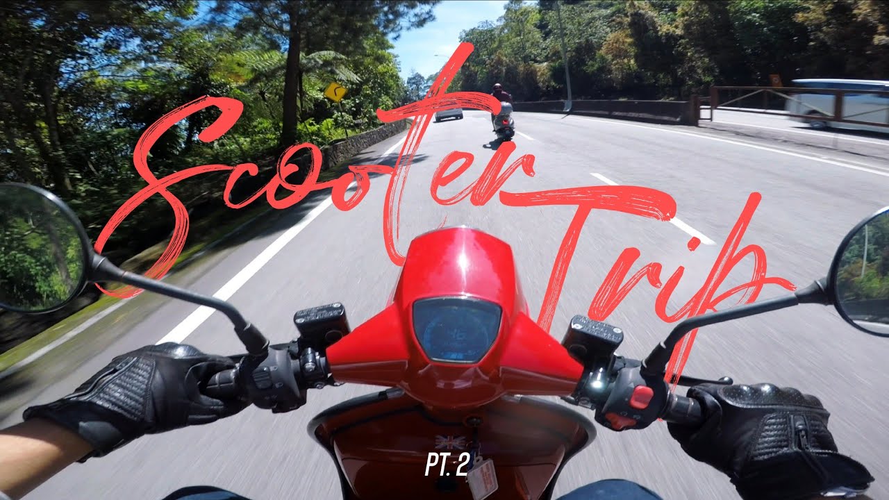 a scooter trip pt.2 (Scomadi TT125 Onboard)