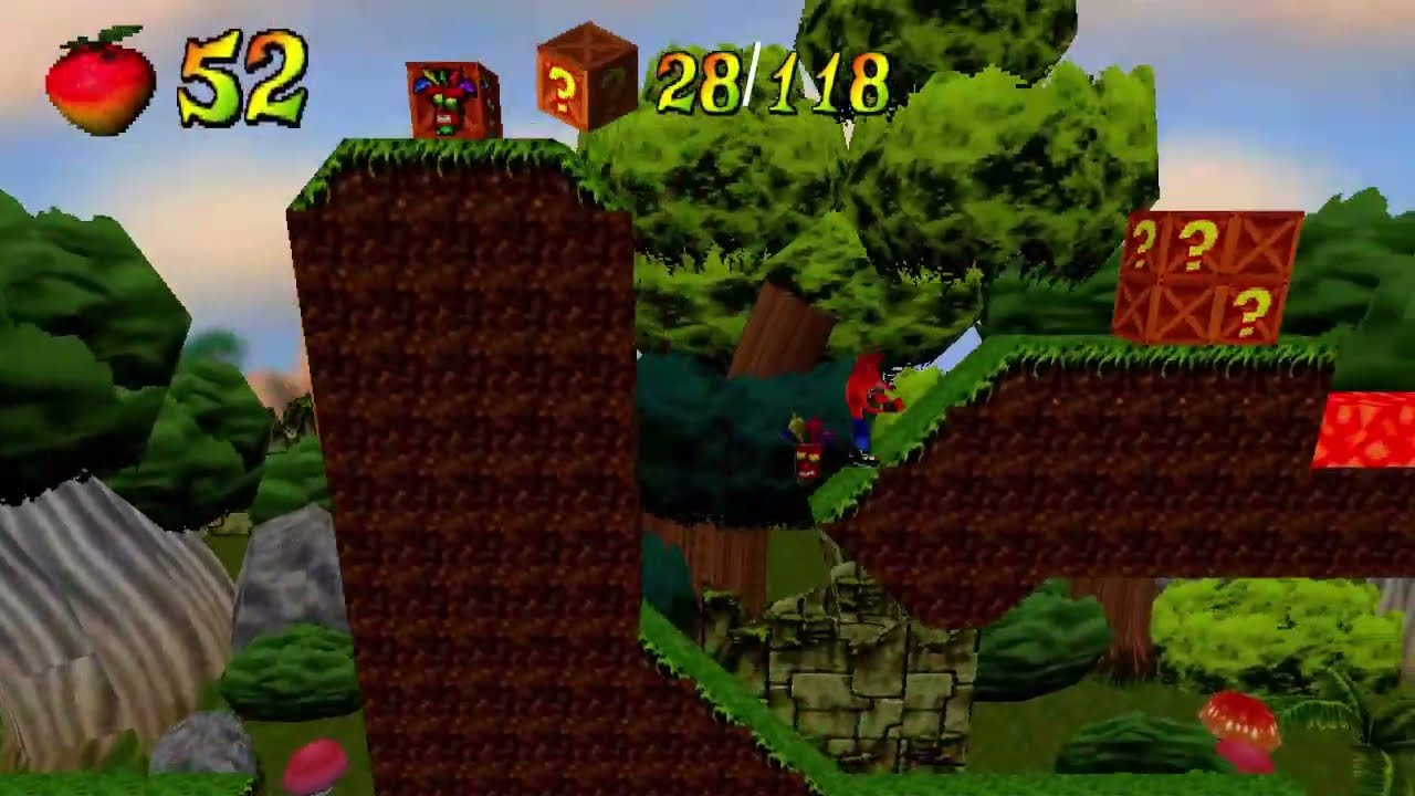 Crash Bandicoot - Back In Time Custom Level Playthrough: 