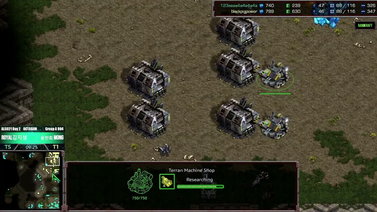 ASL S21 Open Day 2 Group A Royal vs Mong TvT @ Octagon | Starcraft Commentary