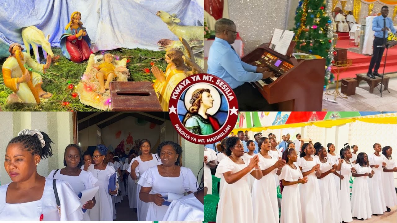 MISA YA KRISMASI NA NYIMBO ZAKE NZURI, KWAYA YA MT. SESILIA MWENGE, DEC. 25 2025, JIMBO KUU LA DAR.
