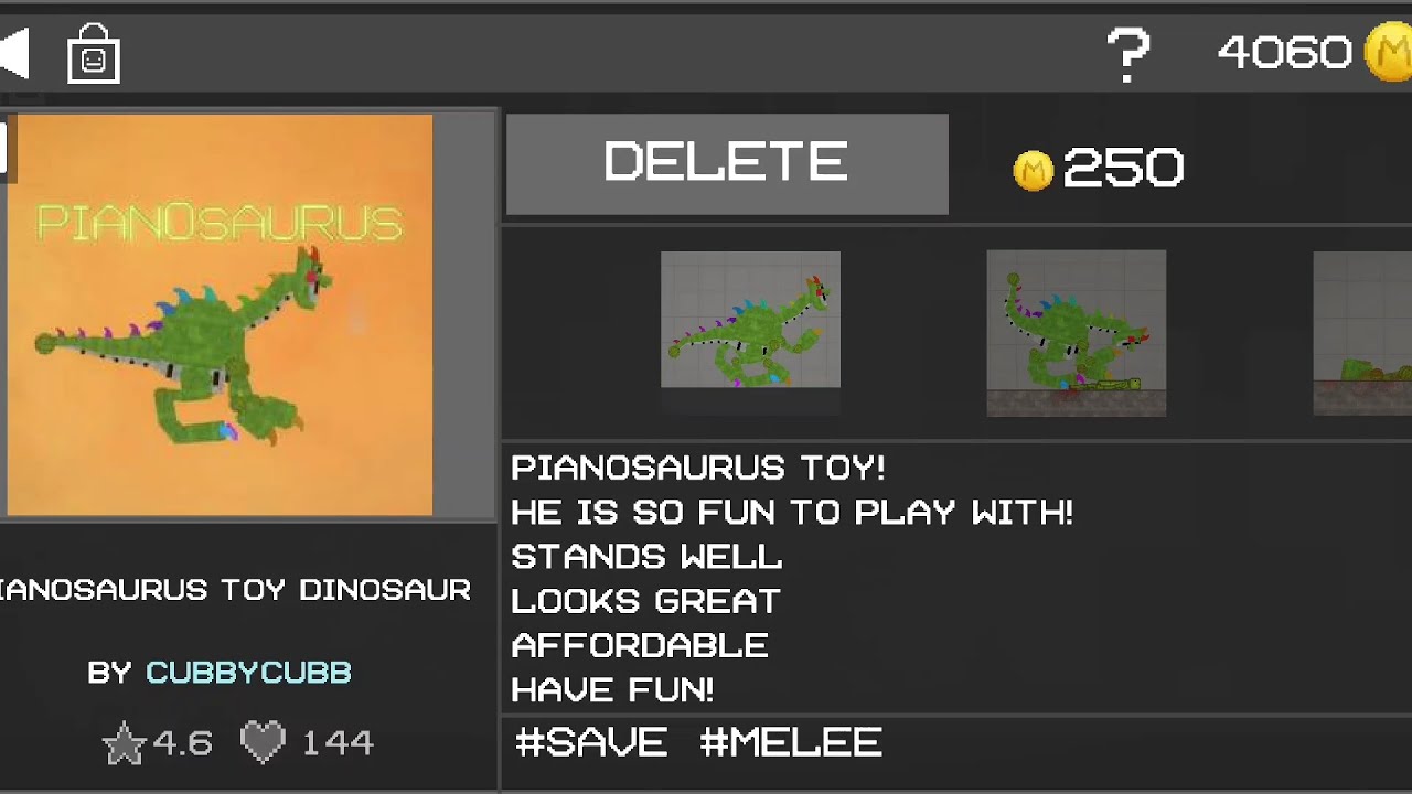 New Pianosaurus and Doey on Melon Sandbox