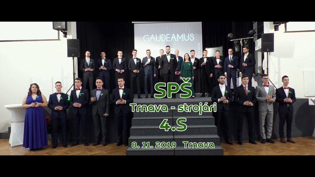 Stužková SPŠTT 4.S - 8.11.2019 SPŠ Trnava